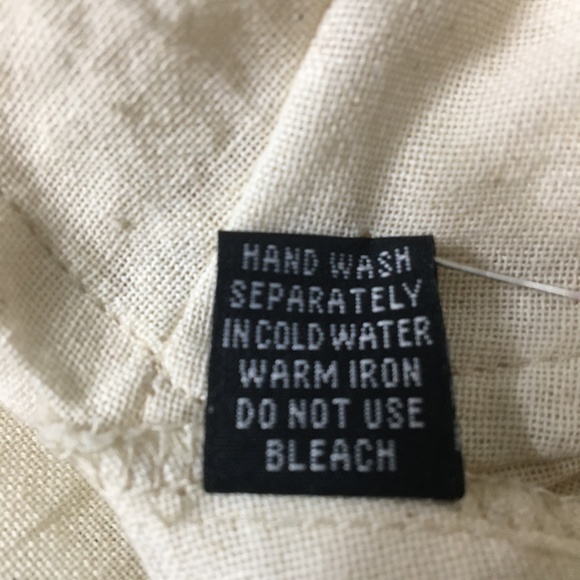 Dragonfly Short Sleeve Cotton Dress with Overlay in Green & Cream Size Large - Picture 10 of 12